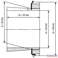 Szorítóhüvely H 2305 (M25x1,5)