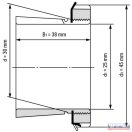 Szorítóhüvely H 2306 (M30x1,5)
