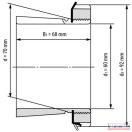 Szorítóhüvely H 2314 (M70x2)