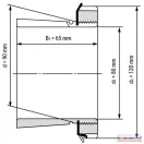 Szorítóhüvely H 320