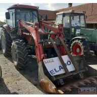 Case IH JX 80 használt traktor homlokrakodóval