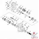 John Deere TLT tengely biztonsági gyűrű (54,25 x 50,82 x 3,8)