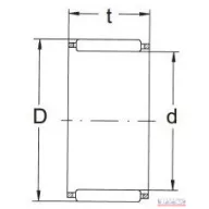 K 20x26x13 csapágy