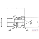 Közcsavar 1/2" - 3/4" BK (hollanderes)
