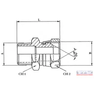 Közcsavar 1/2" - 3/4" BK (hollanderes)