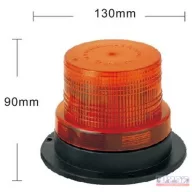 Villogó sárga 12V/24V mágneses 40 LED/20W