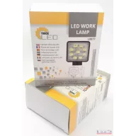 Munkalámpa LED 24W szögletes  9 LED