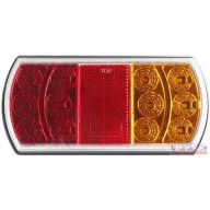 Hátsó lámpa 165x80x35 jobb oldali, 15 Led