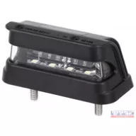 Rendszám megvilágító lámpa, 4db Leddel, vezetékkel