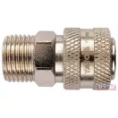 Gyorscsatlakozó hüvely 1/2" külső menetes / LEVEGŐ /