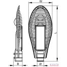 LED utcai világítás, fix rögzítéssel