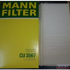 Cabin filter CU3567 Mann-Filter