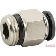 Csőtoldó idom  6 mm - 10X1 menet