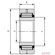 NA 1020 (20x42x18) csapágy