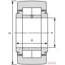 NUTR 2052 A (20x52x25) SKF csapágy