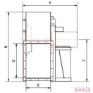 Szárító-szellőztető ventilátor 18,5kW