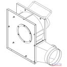 Szellőztető mobil ventilátor  3,0kW