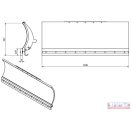 Hótoló lap 1,35m Sanko