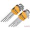 Imbuszkulcs készlet Torx 18 részes (T10-T50) 