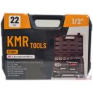 Dugókulcs készlet 1/2" 22 db-os (10-32)