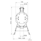Kalapácsos daráló-örlő malom