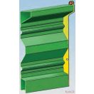 Strautmann egy-tengelyes  8 to pótkocsi