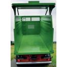 Strautmann acélteknős billentős 16 to pótkocsi