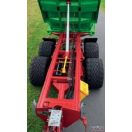 Strautmann acélteknős billentős 16 to pótkocsi