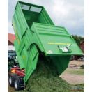 Strautmann acélteknős billentős 20 to pótkocsi