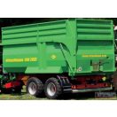 Strautmann acélteknős billentős 20 to pótkocsi