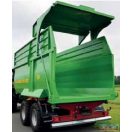 Strautmann acélteknős billentős 24 to pótkocsi