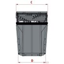 Silómaró-, keverő-, kiosztó kanál 1300