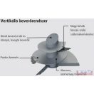 Silómaró-, keverő-, kiosztó kanál 1500