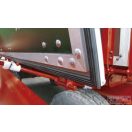 Strautmann két-tengelyes 18 to pótkocsi fa felépítménnyel