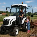 Startrac 26 új kompakt traktor,  manuális váltóval, fülkével