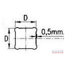 Tárcsalap 30x460 csipkés