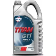   FUCHS prémium motorolaj 5W-30; 5 liter VW, BMW, MERCEDES-BENZ
