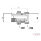 Közcsavar  18x1,5 - 3/8" BK