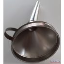 Tölcsér lemez hajlított csővel