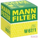 Olajszűrő W67/1 Mann Filter