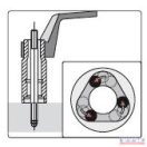 Tőcsavar kiszedő 4 db-os Yato