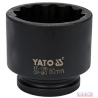 Dugókulcsfej 1" 80mm 12 lapú gépi