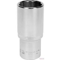 Dugókulcsfej 1/2" 24mm 12 lapú hosszított