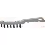 Drótkefe műanyag 6 soros 270mm