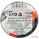 Szigetelőszalag 50m x 33mm fekete Yato