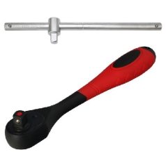 Socket wrench handles