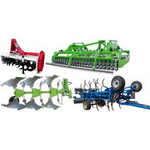 Talajművelő gépek és alkatrészek