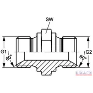 Közcsavar 1/4" - 3/4" 