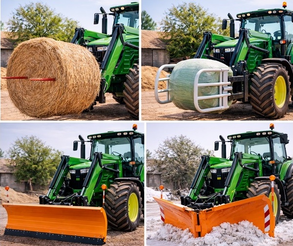 Rakodó munkaeszközök: a legfontosabb szerszámok és tartozékok